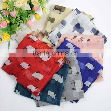 Yiwu Market shops purchse our Linkedin Fashion Lady Scarf Shawl Hijab