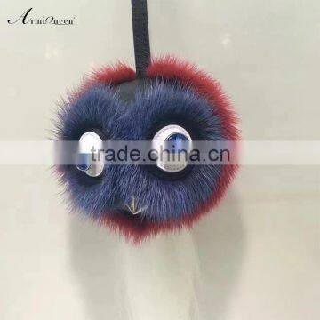 Wholesale Good Quality Fox Fur Ball Keychain Manufacturers in China photo-5