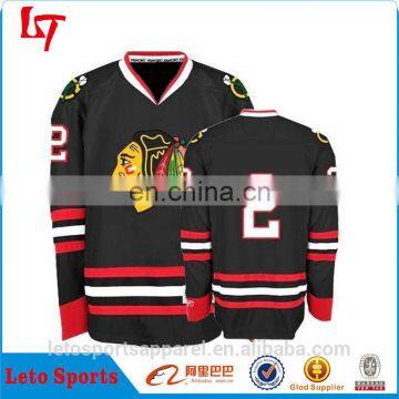 Custom Sublimation Chicago Blackhawk Jerseyshockey Jersey photo-4
