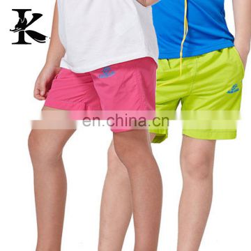 Quick dry kids shorts beach shorts