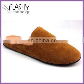 Top quality men shoes leather slippers mens sandals