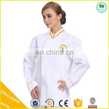 Cheap restuarant server uniforms ladies chef jackets for sale