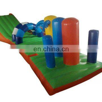 inflatable water obstacle