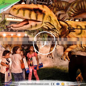 Sichuan electrical life size realistic dinosaur costume for sale