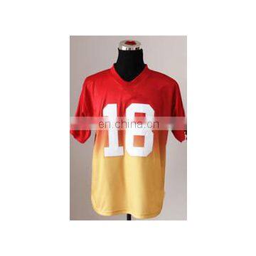 American football jersey