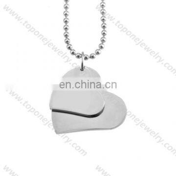 Heartshaped engravable charms/pendant wholesale engravable jewelry blanks