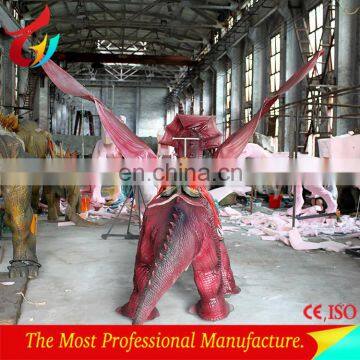 Kids Playing Riding Dinosaur for Amusement Park photo-3