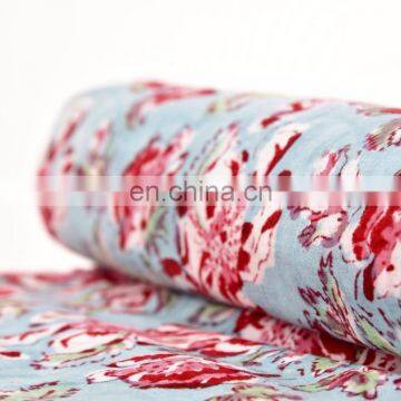 Indian Latest Hand Block Printed Fabric Handmade Dress Making Floral Design Fabric by Meter Sewing Material photo-2