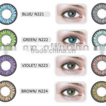 2014 Korea NEO Cosmo N223 violet soft color contact lens wholesale colored contacts Korea lenses 8colors