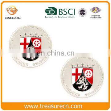 Wholesale custom design 3d promotional oem epoxy soft enamel engrave souvenir challenge antique metal coin