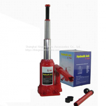 Portable Car Repair Tool Kit Lifting Big Red Hydraulic Bottle Jack, 2 Ton Capacity photo-3