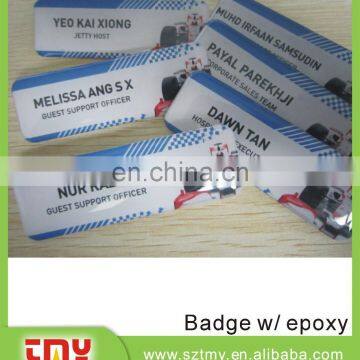 Custom Blank Magnetic Name Badges ,Best Quality Expoy Magnetic Name Badges photo-6