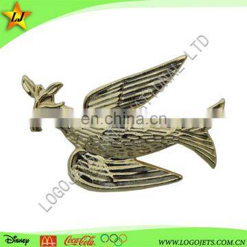 Hot selling cheap button badge car logo metal badge