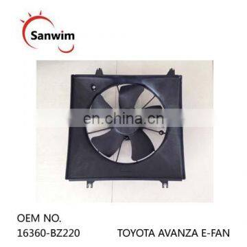 TO-YO-TA AV-AN-ZA Radiator & Condenser E-FAN' OM 16360-BZ220