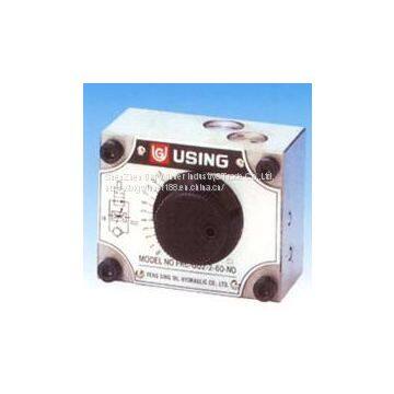 USING flow control valves FKC-G02-02B