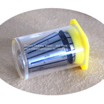 Collet ER22 transparent package small plastic tool box little parts and tool protective storage box 22mm(D) * 37mm(H)