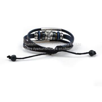 Warp HC06-11994 ，Cord Bracelets，Lace Bracelets，Leather Bracelets photo-2