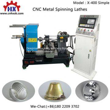 Ceiling Lamp CNC Spinning Machines for Lighting Fitting Iron Lamp Shade Product