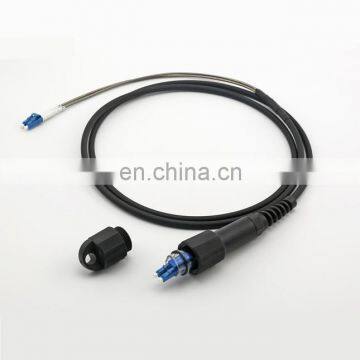 PDLC to LC outdoor armored fiber optic patch cord cable jumper for base station