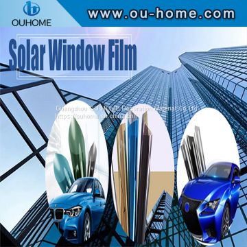 UV ray protection solar window film Reduce heat and glare