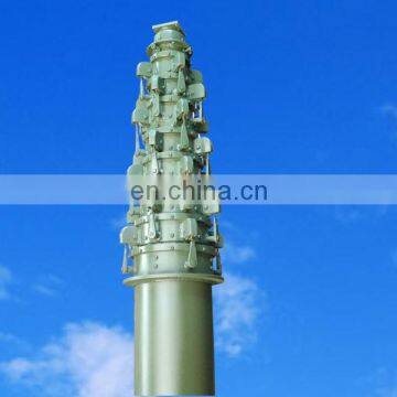 16m Heavy Payload Motorized Telescopic Mast Vehicle Mounted