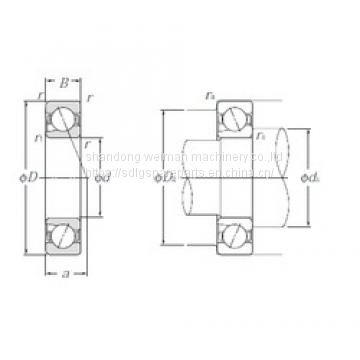 Face-to-face Duplex Arrangement Bearings