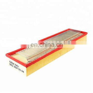 Air Filter 002 094 93 04 for German car