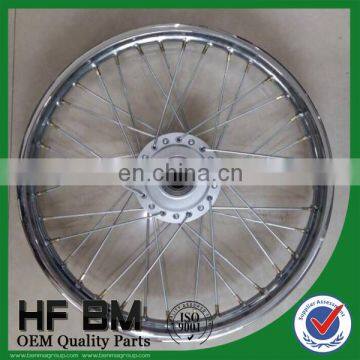 Motorcycle 11*1.40-1.4 rear wheel rim and front wheel rim in aluminium material hot sell