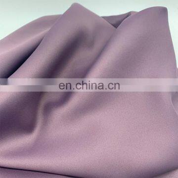 3 Pass Polyester Black Yarn Blackout Curtain Fabric Hotel Curtain Fabric photo-3