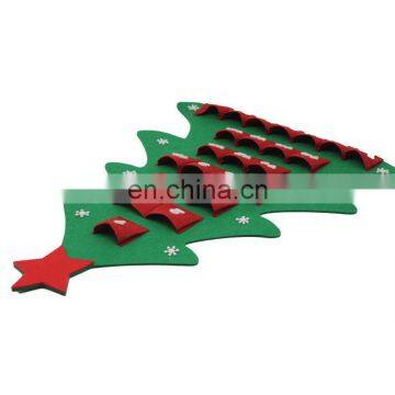 Felt Christmas Wall Hanging Tree Calendars for Decorations photo-5
