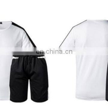 Wholesale Men 2 Two Piece Gym Mesh t Shirt and Shorts Set photo-3