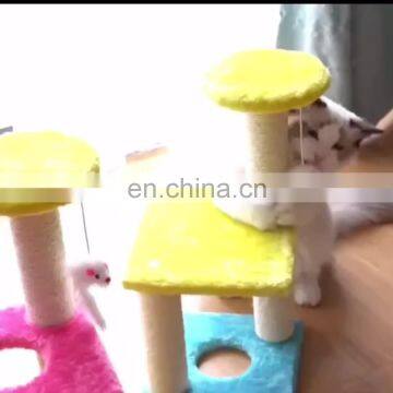 Hongqiang High Quality Cat Scratcher Wholesale Pet Tower