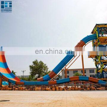Large Plastic Water Theme Park Equipment Slide For Sale Garden Water Slide photo-2