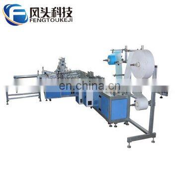 High Speed Automatic 7 Servo 1+1 Disposable 3ply Face Mask Earloop Mask Machine 120pcs Per Min photo-2