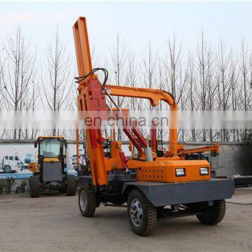 Cheap Pile Driver Pulling Machine Small Four Wheels Pile and Pulling Machine photo-7
