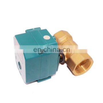 CTF-001   brass 2 way Low price Manufacturer directly supply electric ball valve