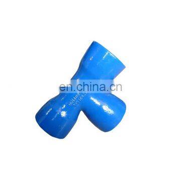 ISO 2531 Ductile Cast Iron All Socket Tee Pipe Fitting photo-3