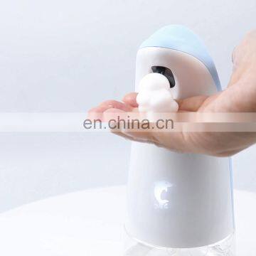 2020 new style foam soap dispenser Usb charging soap dispenser yellow automatic soap dispenser