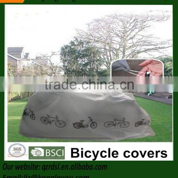 100g/m2 PE in white Bicycle cover