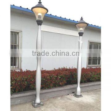 Goured Shape Spun Lamp Pole