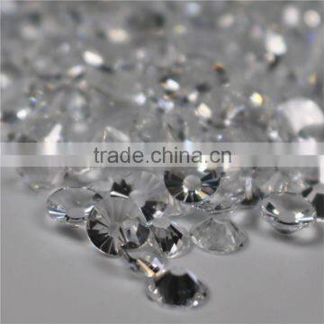 Wholesale loose diamond clear white transparent crystal flatback rhinestone