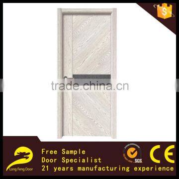 Interior environmental material entry wooden toilet door