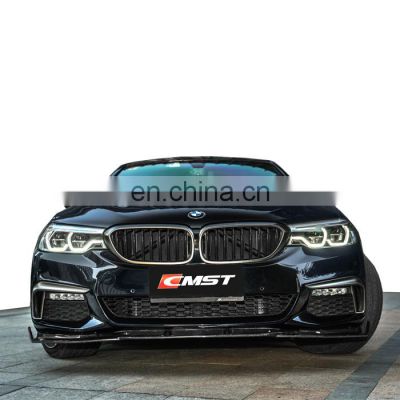 CMST style carbon fiber body kit for BMW 5  series G30 G38 front spoiler rear diffuser side skirts for BMW G38 facelift