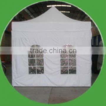 Trade show advertising foldable tent