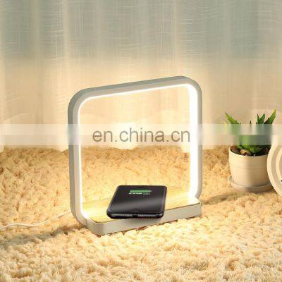 Modern Touch Sensor Table Lamps Led Desk Lamp With Wireless Charger
