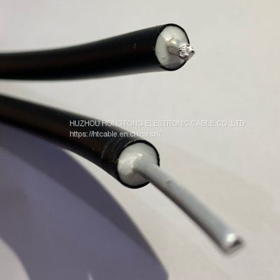 PE outer layer black 2.5mm aluminum core or Galvanized steel wire electric fence underground cable