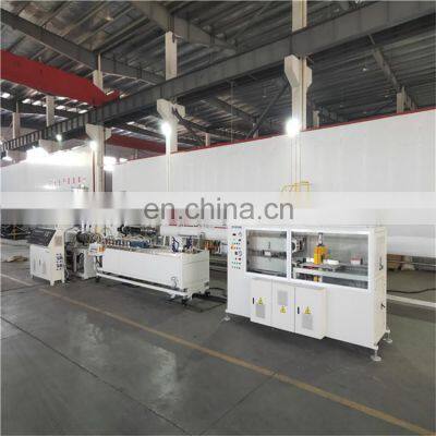 Xinrong conical twin screw 51/105 extruder machine pvc cable trunking production line