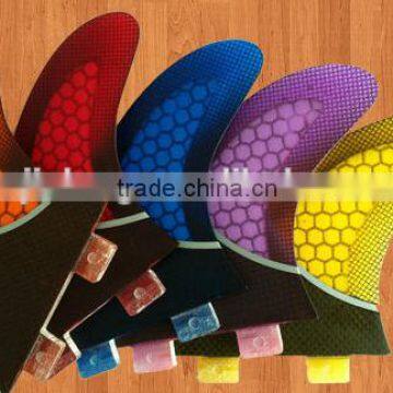 Hex Fiberglass Honeycomb FCS G5 Fins Three Sets in One photo-2