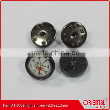 new developed compass pin brooch for men suit