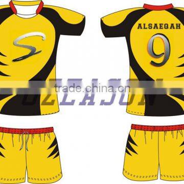 Professional Producing 100% Polyester Rugby Practice Jersey Made in China photo-3